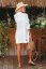Biela plážová košeľa Viviana - Velikost: L