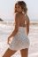 Biele plážové šaty Kayleigh