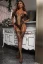 Černé bodystocking Dani