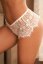 Biele krajkové brazilky Joanna - Velikost: M