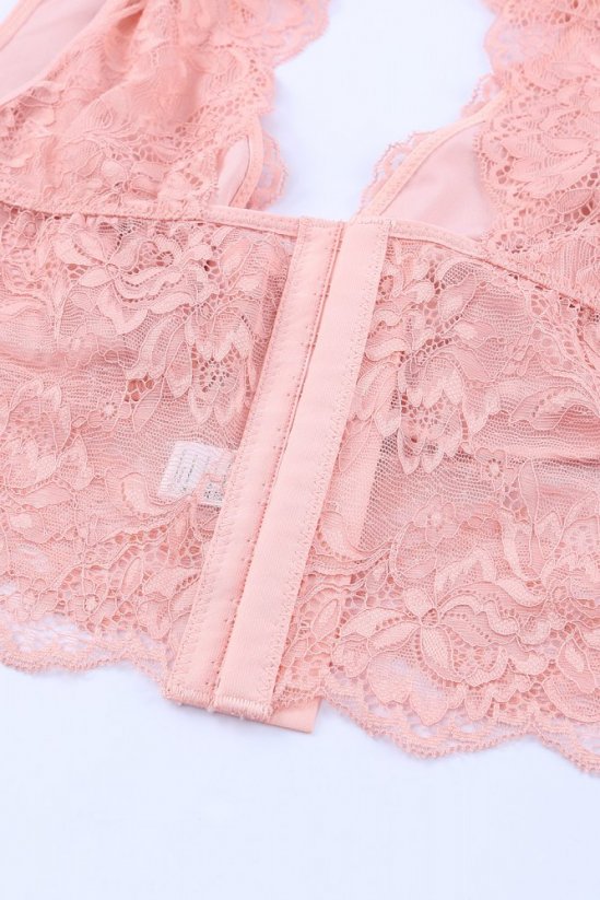 Růžový set spodního prádla Joy